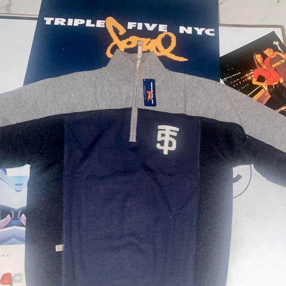 TRIPLE FIVE SOUL Vintage Sweater Top SZ XL - Picture 13 of 14